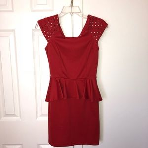 Charlotte Russe Peplum Dress